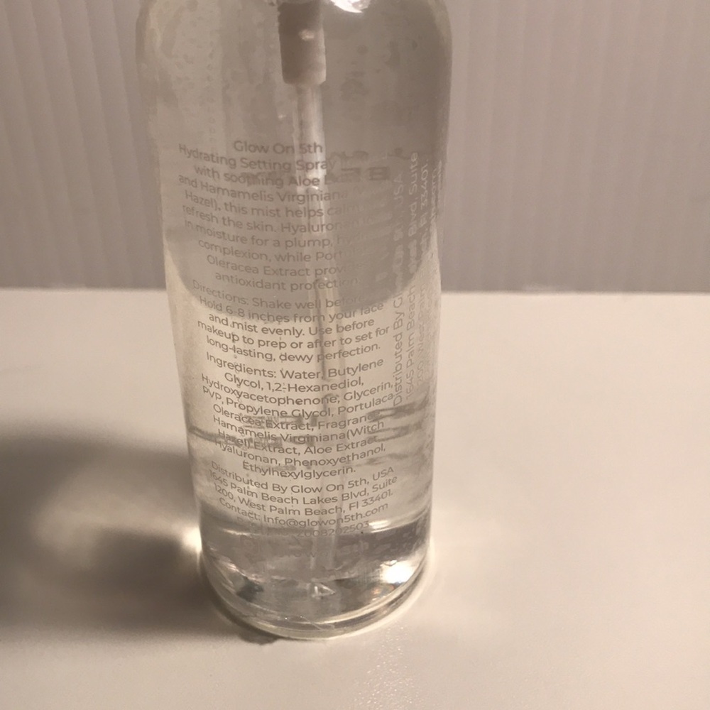 GLOW ON 5TH Set For Life Setting Spray 3.5oz NEW - Picture 3 of 7